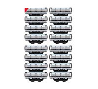 Lames De Rechange For Tête De Rasoir, Compatibles Avec Gillette, Mach 3, Pièces De Rechange For Rasoir Manuel(12 Pcs)
