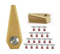 Lames De Rechange For Tondeuse Robot, 9/18 Pièces, 49 X 19 X 1 Mm, Antirouille, Durables, Compatibles Avec Bosch Et Indego, Faciles À Installer.(18PCS)