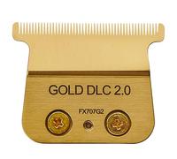 Lames de rechange FX707Z compatibles avec BaByliss PRO PRO FX787 et FX726, lame de débroussailleuse DLC 2.0 (doré - 1 pièce)