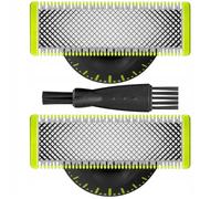 Lames De Rechange - Philips - Oneblade 360 Qp41050 - Pack 2 Avec Brosse Nettoyage