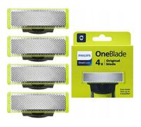 Lames de rechange - Philips - OneBlade QP240/50 - Compatibles tous modèles - Pack 4 pièces