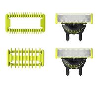 Lames de rechange - PHILIPS - OneBlade QP624/50 - Acier inoxydable - 2 lames - Protection peau