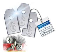 Genisys Lames de rechange compatibles avec Anthbot Pion Genie Lames - Acier inoxydable LongLife - 1 trou - Incassable [certifié DIN EN 50636] - Pièce 30