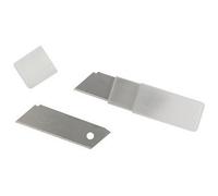 Lames de rechange pour cutter, lame: 18 mm, boîte de 5