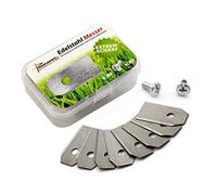 Lames de rechange pour Husqvarna Automower & Gardena robot tondeuse 0,60 mm avec vis Premiumpreis® (30)