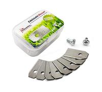 Lames de rechange pour Husqvarna Automower & Gardena robot tondeuse 0,60 mm avec vis Premiumpreis® (72)