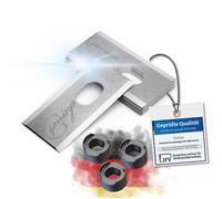 Lames de rechange pour lames Dreame Mova - Acier inoxydable LongLife - Testéess : 24 + 24 Muttern