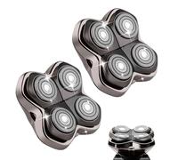 Lames de rechange pour rasoir compatibles avec le Skull Pitbull Gold PRO pour tête de PRO 4 pour rasoir Pitbull Platinum (2PACK)