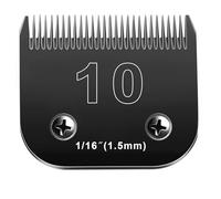 Lames de rechange pour toilettage de chien compatibles avec Andis/Oster A5/Wahl KM-10 Series (10)