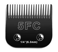 Lames de rechange pour toilettage de chien compatibles avec Andis/Oster A5/Wahl KM-10 Series (5FC)