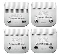 Lames de rechange pour toilettage de chiens compatibles avec les tondeuses Andis, Oster et Wahl (3457FC)