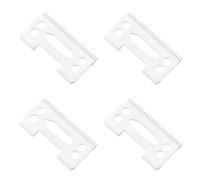 Lames de rechange professionnelles en céramique, compatibles avec les tondeuses sans fil Wahl Senior, Magic Clip, Sterling 3, Sterling 9 et Super Taper. Pièces de rechange for tondeuses.(4pcs)