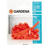 Lames de rechange RotorCut de Gardena : lames de rechange pour tondeuse à gazon/coupe-bordures sur batterie, interchangeables, lot de 20 (5368-20)