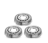 Lames De Rechange SH70/52 (3 Pièces) For Rasoirs Philips, Séries 7000, S7310, RQ1250, S9000, S7370 Et S7371.(1set)