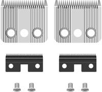 Lames de Rechange Star Blade Compatible Tondeuse Moser 1230 - Acier Inoxydable - Coupe Réglable 3mm - 2 Pièces