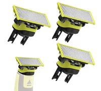 Lames de Rechange T-Blade compatibles avec les rasoirs Philips OneBlade - Acier Inoxydable, Rasage Précis & Durable - (Lot de 3)