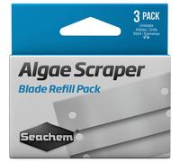 Lames de remplacement pour grattoir d'algues Seachem (x3) Blanc TU