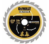 DeWalt DT99570-QZ - Hojas para Sierra Circular Estacionaria XR EXTREME RUNTIME 216mm x 30mm 60D 7º
