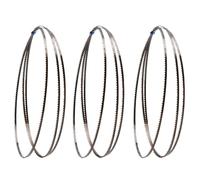 Lames de scie à ruban, 3 pièces 14TPI X 6mm lames de scie à ruban, 1/4 pouce scie à ruban, 42 55 56 58 59 62 67 69 70 72 88 pouces lame de scie à bois outil(56 1/8 x 1/4 pouces)