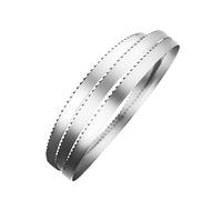 Lames de scie à ruban 4T, largeur 16 mm, 19 mm, for couper les os et la viande de poisson congelée, 1200, 1650 à 2600 mm(16 * 0.56 * 1900MM)