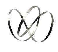 Lames de scie à ruban en métal de qualité supérieure, 3 pièces for scie à os de viande 1650 x 16 x 0,5 mm, lames de scie à ruban en acier inoxydable for la transformation de la volaille.