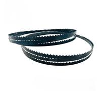 Lames de scie à ruban, Lames de scie à ruban 10 TPI X 3/8 pouces largeur, lame 9.5mm, lames for le travail du bois for courbe coupe 2 pièces(67 1/2 x 3/8 inch)