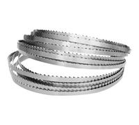 Lames de scie à ruban, Lot de 3 lames de scie à ruban for viande 1650 x 16 x 0,5 mm, 16 x 0,5 x 4 dents, 1650 mm