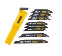 Lames de scie alternative DEWALT, assortiment de 8 pièces, EXTREME + cassette