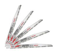 Lames De Scie Alternative Pour L'Élagage Du Bois,9 ''/12 Pouces,5 Pièces,Jeu De Lames De Scie À Dents Au Sol Pour La Coupe Des Arbres,La Coupe Du Bois.Bois De Coupe.5Pcs 9Inch