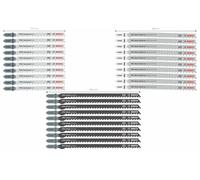 LAMES DE SCIE BOSCH T PRO ENSEMBLE DE COUPE DÉBROUILLÉE POUR BOIS ET MÉTAL 100 m