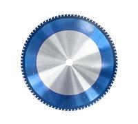 Lames de scie circulaire 136-355 mm, disque de coupe for métal, revêtement nano bleu, for fer et cuivre(355x2.6x2.0x25.4x90T)