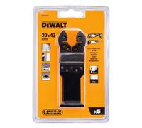 Lames de scie DeWALT (5 pièces) pour une coupe rapide du bois 30 x 43 mm (5 x DT20704) DT20725