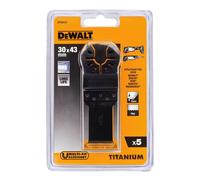 DeWalt, Lames de scie, Lot de 5 lames de scie à métaux Titan 43 x 3 DT20727