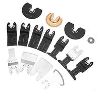 Lames de scie oscillante, lot de 15 pièces, lames d'outils multifonctions en carbure, accessoires pour outils oscillants multi-outils pour, Fein, etc.