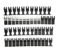 Lames de Scie Oscillantes, 50 Pièces, Universel Bois/Métal/Plastique, Accessoires pour Fein
