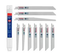 Lames de Scie Sabre 10-Piece WORKPRO pour Bois et Metal avec Boite de Rangement