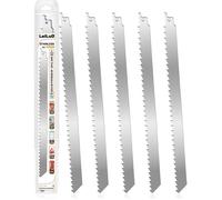 Lames de scie sabre - 12 pouces 3 TPI - Acier inoxydable alimentaire - Pack 5 lames avec étui