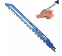Lames de Scie Sabre 240 mm en Carbure, Lame Scie Sabre Brique pour Bois, Béton Cellulaire, Brique et Pierre, Dents Tungstène Résistantes à la Chaleur pour Démolition, Rénovation et Travaux Lourds