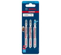 Lames De Scie Sauteuse Bosch Expert Pour Stratifié 3 Pack T128BHM