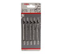 Lames De Scie Sauteuse Bosch T301CD (2608637590) Propres Pour Bois (Paquet De 5)