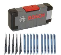 BOSCH Lames de scie sauteuse Wood and Metal Basic, set de 15 pieces 2607010901