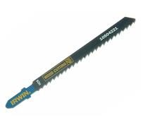 5 lames de scies sauteuses forme ""T"" T224D - 6 tpi / pas de 4 mm L100 mm
