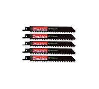 Lames De Scie Sauteuse Makita 150mm 4TPI Bois 5 Pièces P-04999