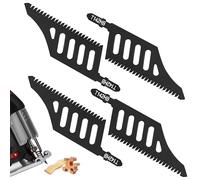 Lames de scie sauteuse pour bois - Lame de scie sauteuse - Lame de scie sauteuse avec coupe affleurante - Tige en T compatible avec Dewalt - Compatible avec Bosch 11 TPI