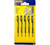 Irwin - Lames De Scie Sauteuse T119B0 Bois Coupe Courbe 83 Mm - 5 Lames G