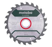 Lame de scie circulaire METABO Classic "Precision Cut Wood" 628675000 - 190x30mm - 24WZ - 30°