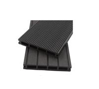 Lames de terrasse en WPC HOME DELUXE 'SAMANA' >Couleur: Anthracite - Taille: 12 m²