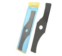 Lames de tondeuse à gazon SK5, 1 pièce, lames de coupe en forme d'arc for différents types de tondeuses à gazon à essence, etc.(1PC serrated blade)