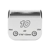 Lames De Tondeuse For Chiens De Compagnie 3F, 4F, 5F, 7F, 9#, 10#, 30#, 40#, 50#, Compatibles Avec La Plupart Des Tondeuses OSTER, A5, Wahl Et Km.(10-1.5mm)