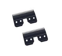 Lames De Tondeuse For Chiens De Compagnie 3F, 4F, 5F, 7F, 9#, 10#, 30#, 40#, 50#, Compatibles Avec Les Tondeuses OSTER, A5, Wahl Et Km.(2 pack black Ceramic)
